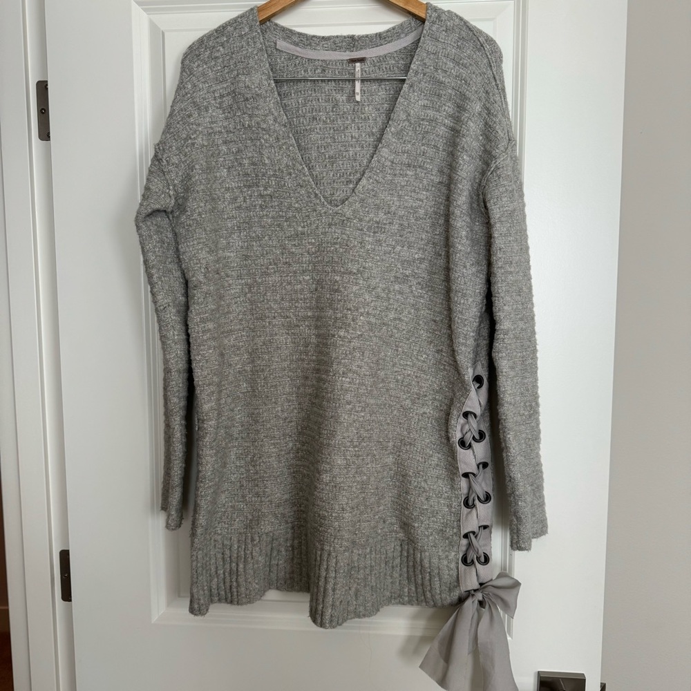 Free People Ribbon Sweater Dress